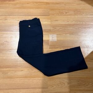 Anne Klein Navy Tailored Trousers